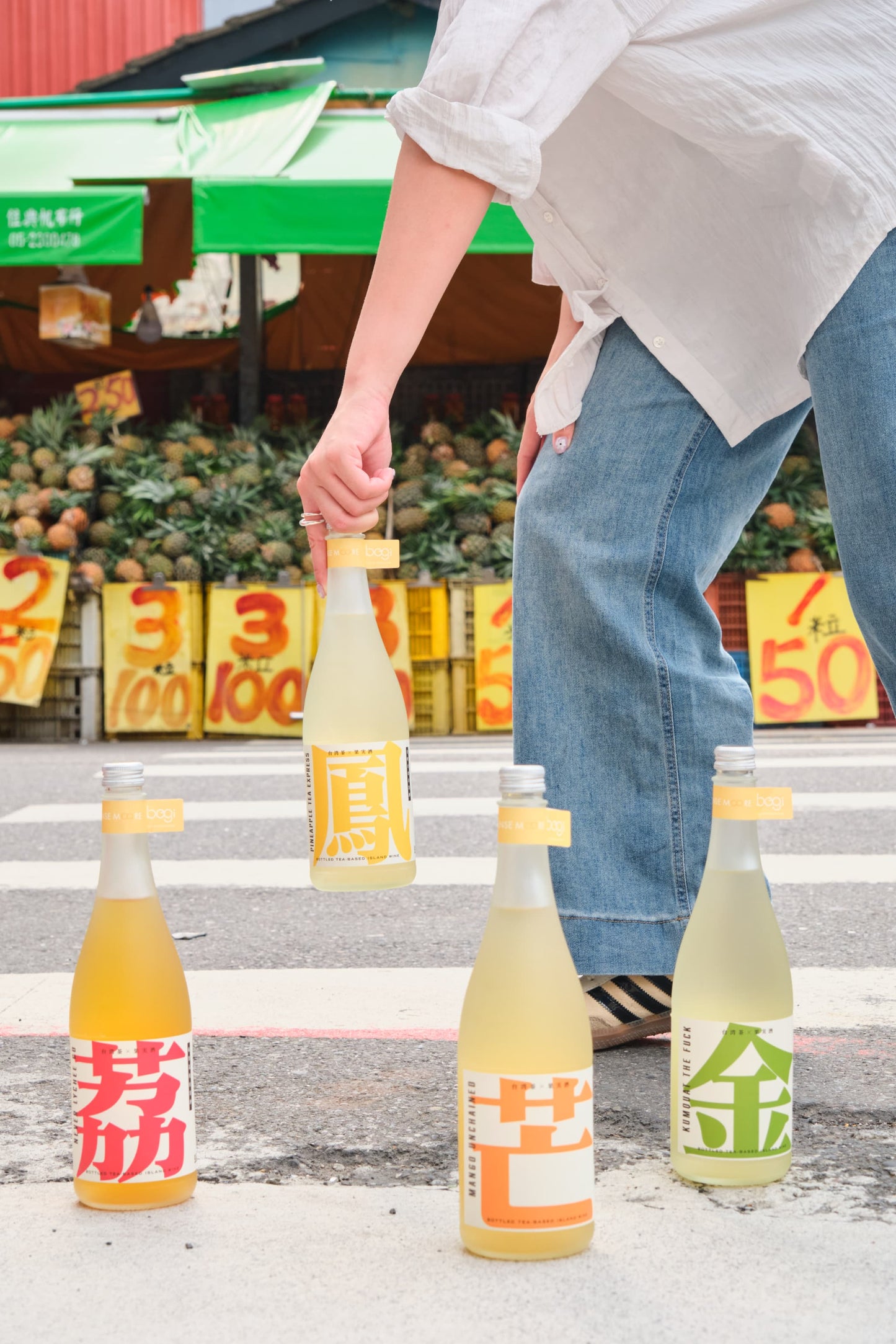 パイナップル金萱茶酒